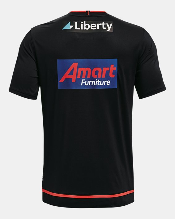 Men's EFC 2022 Training T-Shirt, Black, pdpMainDesktop image number 5